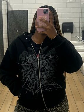 Sp4der black hoodie